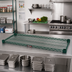 Thumbnail image #2 for Eagle Group Valu-Gard Quad-Adjust Wire Shelf, 60 x 24 Inches, 600 lb Capacity, Green Epoxy Finish