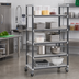 Thumbnail image #2 for Cambro Camshelving Elements XTRA 18 Inch x 48 Inch x 78-1/4 Inch 5-Shelf Vented Mobile Starter Unit