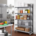 Thumbnail image #2 for Cambro Camshelving Elements XTRA Stationary Add-On 5-Tier Polymer Shelving Unit, 24