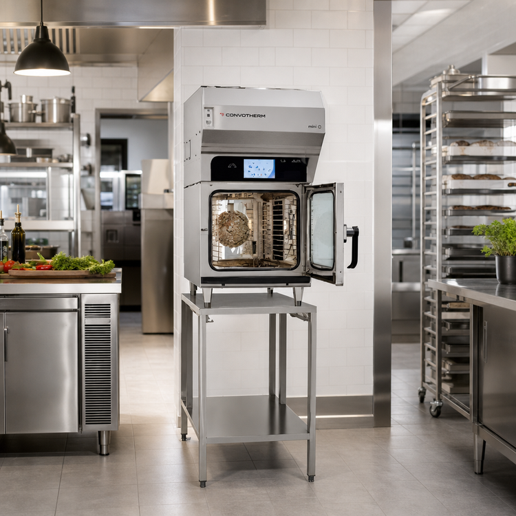 Product image #2 for Convotherm Stainless Steel Equipment Stand for 10.10 MINI Combi Oven