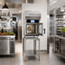 Thumbnail image #2 for Convotherm Stainless Steel Equipment Stand for 10.10 MINI Combi Oven