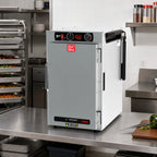 Thumbnail image #3 for Metro HotBlox™ HBCN8-ASPC-CT 8-Pan Pass-Thru Insulated Hot Holding Cabinet, 20-Inch Wide, Countertop/Stacking, Analog Controls