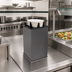 Thumbnail image #2 for Atlas Metal Drop-In Unheated Oval Platter Dispenser with Open Frame and Single Self-Elevating Platform