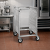 Thumbnail image #2 for Cres Cor Half-Size Mobile Closed-Side Utility Pan Rack, 15-Pan Capacity