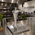 Thumbnail image #2 for Glastender Cobra 2-Faucet Air-Cooled Countertop Draft Dispensing Tower, Mirror Finish
