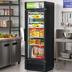 Thumbnail image #3 for Turbo Air Super Deluxe 13.2 Cu. Ft. One-Section Glass Door Merchandiser Freezer