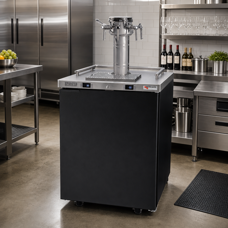 Product image #2 for Pro-Line E-Series Dual Temperature Wine Cooler Dispenser, 25 Inch, 8.4 Cu. Ft.