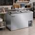 Thumbnail image #2 for Master-Bilt DC-8DSE All-Stainless Chest Ice Cream Dipping Cabinet, 11 Top / 8 Storage 3-Gallon Tub Capacity