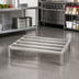 Thumbnail image #2 for Panco 60-Inch Wide Tubular Aluminum Dunnage Rack, 4-Lat, 1,500 lb Capacity