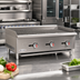 Thumbnail image #2 for Serv-Ware 36-Inch Wide Natural Gas Radiant Charbroiler with 3 Burners