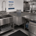 Thumbnail image #2 for Glastender COLB Outside L-Shape Corner Drainboard, 24-Inch Deep, Stainless Steel, No Legs