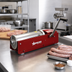 Thumbnail image #2 for Omcan Elite Series 15 kg Horizontal Manual Two-Speed Gear-Driven Sausage Stuffer, 30 lb Capacity
