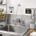 Thumbnail image #2 for Wall-Mount Service Sink Faucet with Vacuum Breaker, 6-1/2-Inch Spout, and 8-Inch Centers