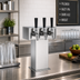 Thumbnail image #2 for Perlick 3-Faucet Air-Cooled Tee Beer Tower, Polished Chrome