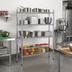 Thumbnail image #2 for Advance Tabco Special Value Series Heavy Duty Chrome Plated Wire Shelf, 60