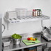 Thumbnail image #3 for New Age Adjust-A-Shelf T-Bar Wall-Mounted Aluminum Shelf, 66 x 15 Inches, 1,500 lb Capacity