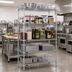 Thumbnail image #2 for EAGLEbrite 5-Tier Wire Shelving Starter Unit, 48