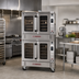 Thumbnail image #2 for Southbend Platinum Double-Deck Gas Convection Oven, Bakery Depth, Touch Controls, Dependent Doors