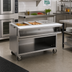 Thumbnail image #2 for Spec-Master Mobile Sealed Well Electric Hot Food Table with (2) 12