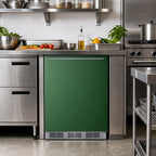 Thumbnail image #3 for Summit Appliance 24-Inch ADA Undercounter Refrigerator-Freezer, 5.1 Cu. Ft., Emerald Green Door
