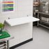 Thumbnail image #2 for Eagle Group Wall-Mounted Poly Drop Shelf/Table, 36 x 12 Inches