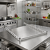 Thumbnail image #2 for Eagle Group 3-Sided Double Truss Frame for 24 x 60 Shelves, Stainless Steel