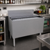 Thumbnail image #2 for Glastender Extra Deep Stainless Steel Underbar Ice Bin with 10-Circuit Cold Plate, 36 x 24 Inches