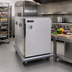 Thumbnail image #2 for Cres Cor Half-Size Insulated Mobile Enclosed Transport Cabinet for 8 Pans