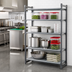 Thumbnail image #2 for Cambro Camshelving Basics Plus 4-Tier Stationary Starter Unit, 18