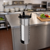 Thumbnail image #2 for Atlas Metal Drop-In Unheated Open Frame Plate Dispenser for 14-1/2-Inch Round Plates