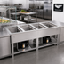Thumbnail image #3 for Vollrath 4-Well Hot/Cold/Frozen Drop-In Food Well, Auto-Drain, Flat Flange, 120/208-240V