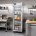 Thumbnail image #2 for Continental Refrigerator 1FNGD 1-Section Display Reach-In Freezer with Hinged Glass Door