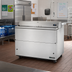 Thumbnail image #2 for True Mobile School Milk Cooler, 16-Crate Capacity, Forced-Air, Stainless Steel