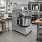 Thumbnail image #2 for Hobart Food Machines - Mixers HSU440-1 440-lb Fixed-Bowl Spiral Mixer, Two-Speed, Dual Timers, Reversible Bowl Drive