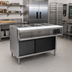 Thumbnail image #2 for Eagle Spec-Master 33-Inch Wide Electric Sealed Well Hot Food Table with Sliding Doors, 2-Well
