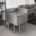 Thumbnail image #2 for Advance Tabco Left-Side Corner Splash for CRD-2 Drainboard
