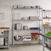 Thumbnail image #2 for Eagle Group 4-Tier Chrome-Plated Wire Shelving Starter Unit, 72W x 24D x 63H
