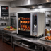 Thumbnail image #2 for BKI VGG-8-F-PT Single Deck Pass-Through Electric Rotisserie Oven with Touchscreen Controls