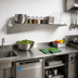 Thumbnail image #2 for Eagle Group Left Single-Knob Shelf Bracket for Cantilevered Shelving, 21 Inch, Stainless Steel
