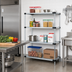 Thumbnail image #2 for Quantum 42 Inch Wide x 14 Inch Deep x 74 Inch High Solid Shelving Starter Kit