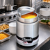 Thumbnail image #2 for APW Wyott RW-1V-SP 7-Quart Wet Electric Countertop Food Warmer Package