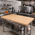 Thumbnail image #2 for Boos Block Northern Hard Rock Maple Edge Grain Kitchen Countertop, 48 x 32 x 1-1/2 Inch, Oil Finish