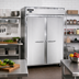Thumbnail image #2 for Continental Refrigerator 2FEN Extra-Wide Two-Section Reach-In Freezer with Solid Doors