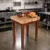 Thumbnail image #2 for John Boos Boos Block Chef's Block Butcher Block Work Table, 30 x 24 x 36 Inches, 4-Inch End Grain Maple Top, Without Shelf