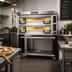 Thumbnail image #2 for PizzaMaster PM 842ED Two-Deck Electric Pizza Deck Oven with Ceramic Clay Stones