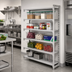 Thumbnail image #3 for Cambro Camshelving Premium 5-Shelf Solid Add-On Shelving Unit, 21 x 48 x 84 Inches, Speckled Gray
