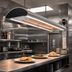 Thumbnail image #2 for Hatco Glo-Ray Curved Lighted Infrared Strip Heater, 66 Inches, Dual LED Lights, Aluminum, 1577 Watts