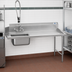 Thumbnail image #2 for Advance Tabco Straight-Soil Right-Hand Dish Table with Pre-Rinse Sink, 71 Inches, 14 Gauge 304 Stainless Steel