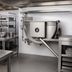 Thumbnail image #2 for Legion 100-Gallon Direct Steam Full-Jacketed Tilting Wall-Mount Kettle