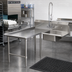 Thumbnail image #2 for John Boos Pro-Bowl L-Shaped Island Soiled Dishtable with 20